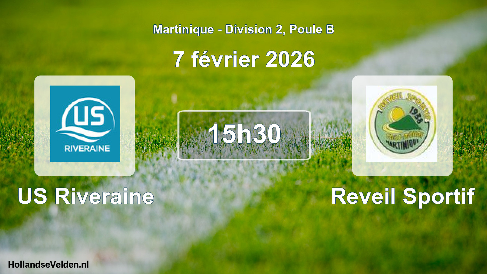 Match programmé: US Riveraine - Reveil Sportif (7 février 2026)