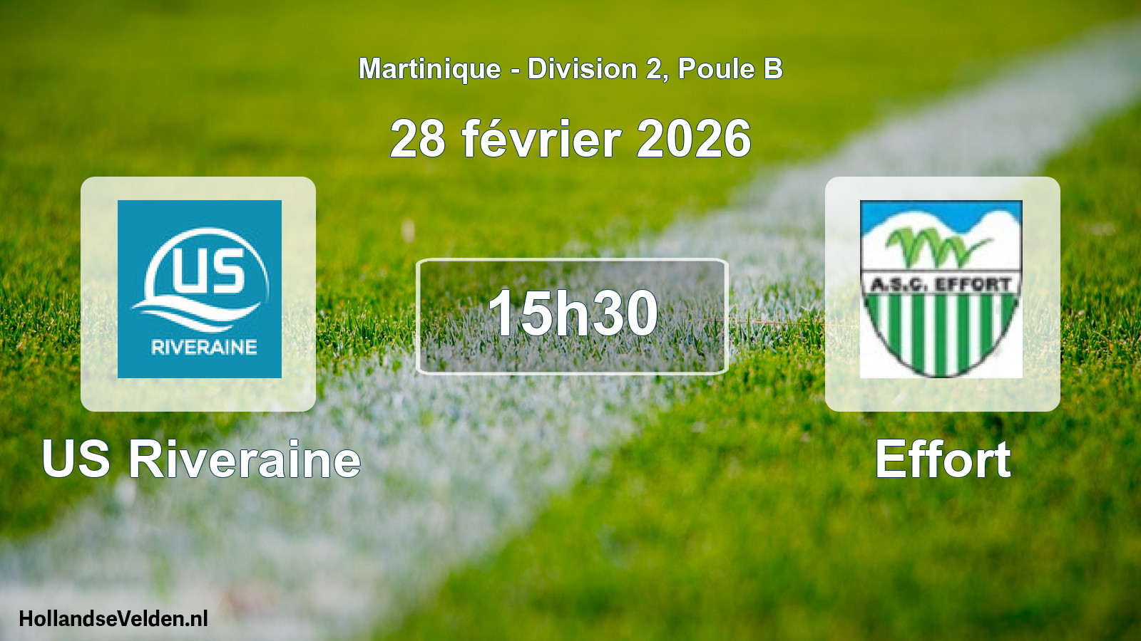 Scheduled Match: US Riveraine - Effort (28 February 2026)