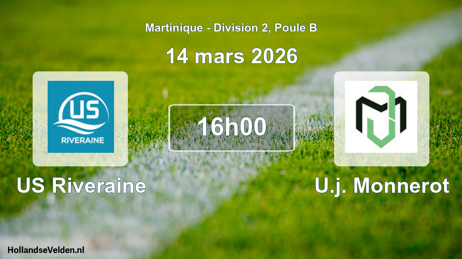 Scheduled Match: US Riveraine - U.j. Monnerot (14 March 2026)
