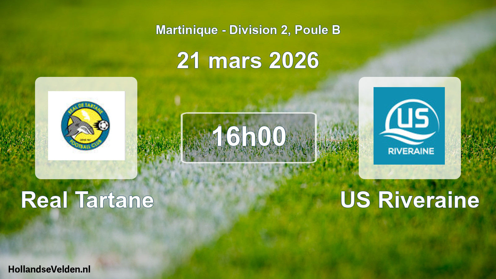 Scheduled Match: Real Tartane - US Riveraine (21 March 2026)