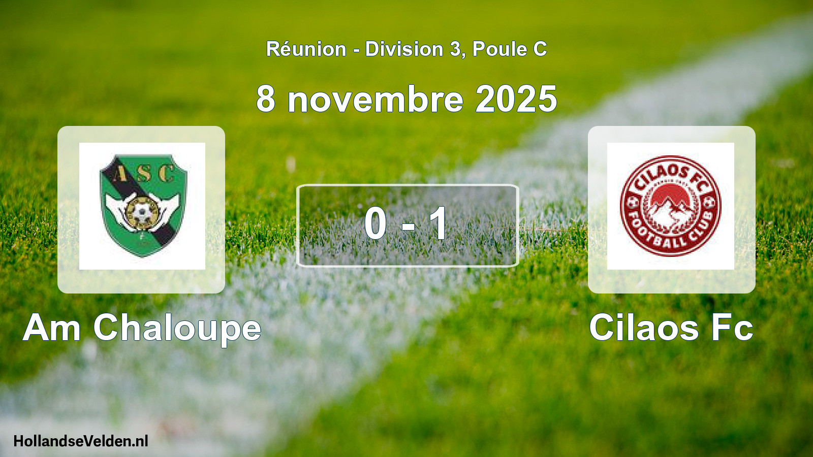 Geplande wedstrijd: Am Chaloupe - Cilaos Fc (8 november 2025)