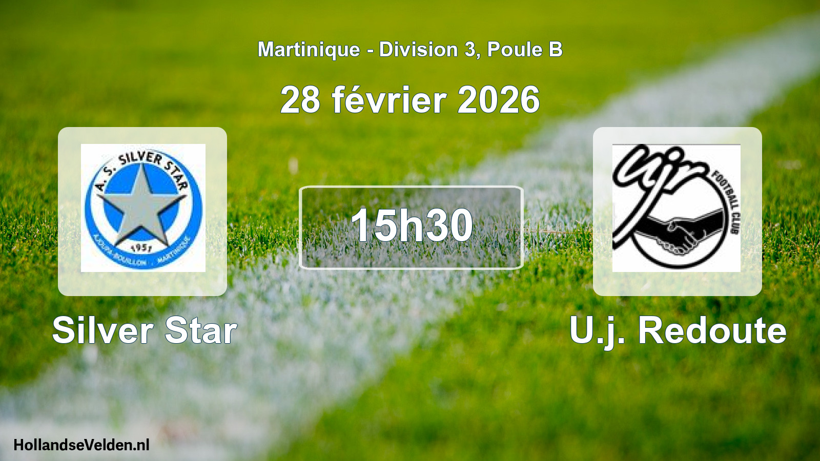 Scheduled Match: Silver Star - U.j. Redoute (28 February 2026)