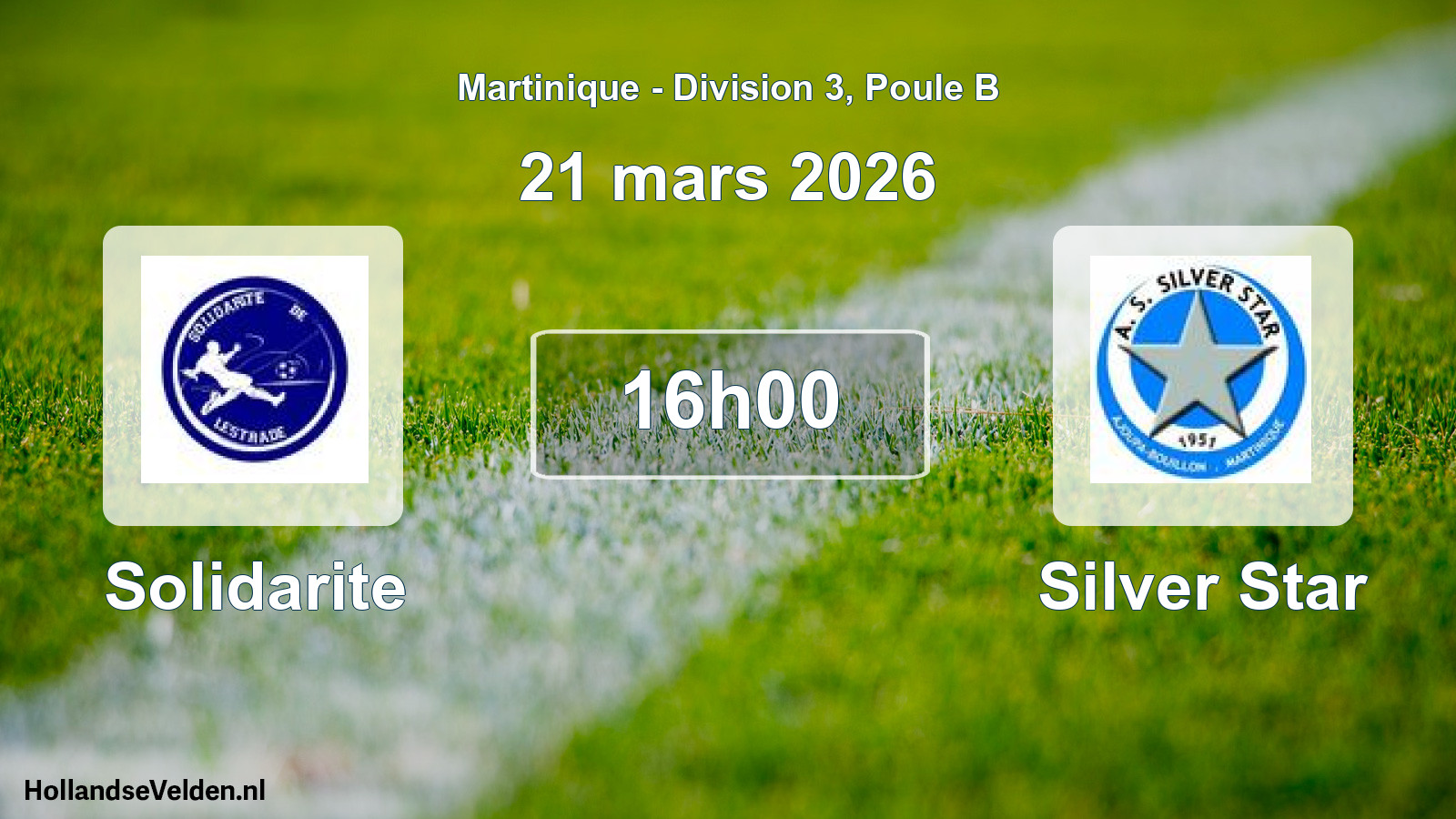 Scheduled Match: Solidarite - Silver Star (21 March 2026)