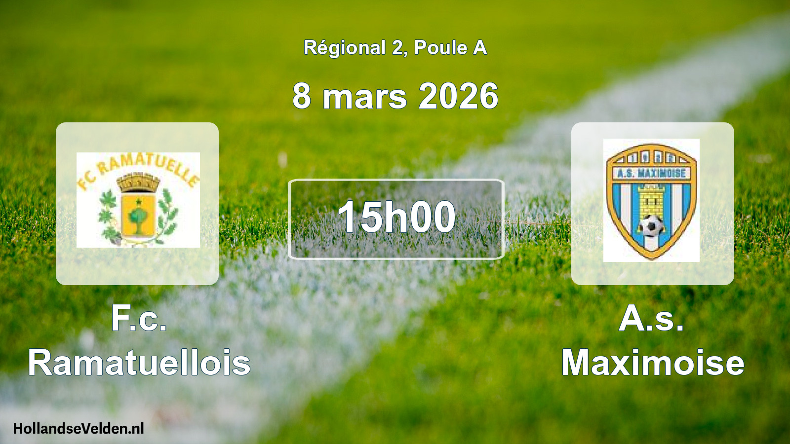 Scheduled Match: F.c. Ramatuellois - A.s. Maximoise (8 March 2026)