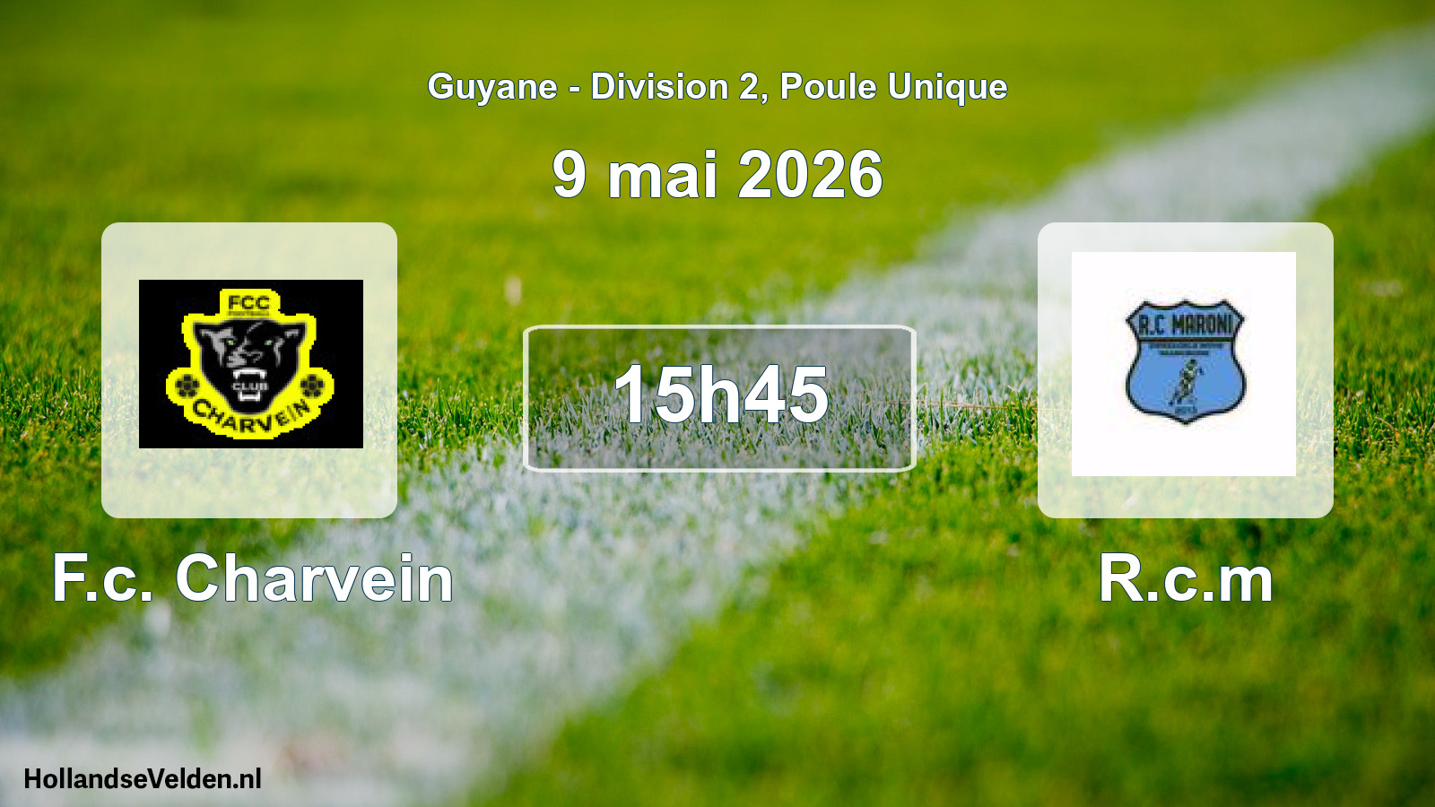 Match programmé: F.c. Charvein - R.c.m (9 mai 2026)