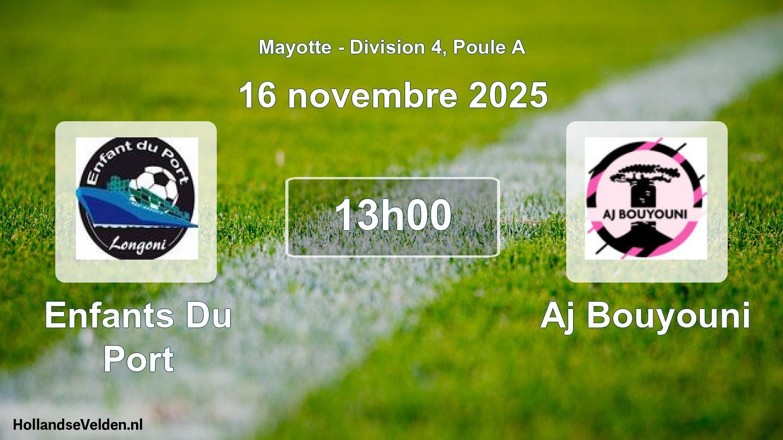 Scheduled Match: Enfants Du Port - Aj Bouyouni (16 November 2025)