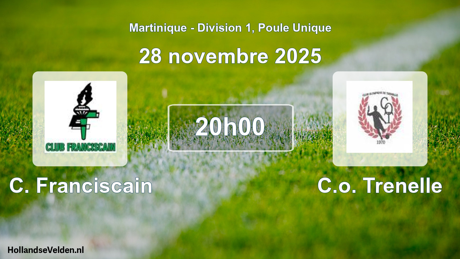 Scheduled Match: C. Franciscain - C.o. Trenelle (28 November 2025)