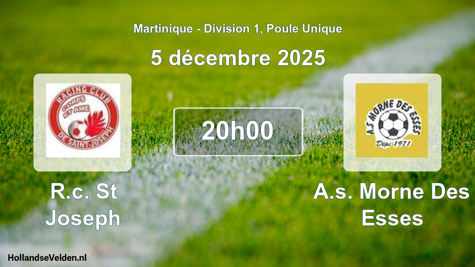 Scheduled Match: R.c. St Joseph - A.s. Morne Des Esses (5 December 2025)