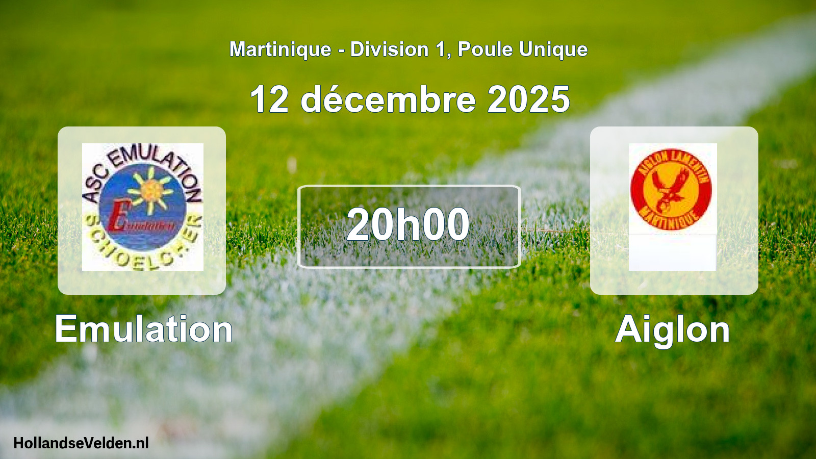 Match programmé: Emulation - Aiglon (12 décembre 2025)