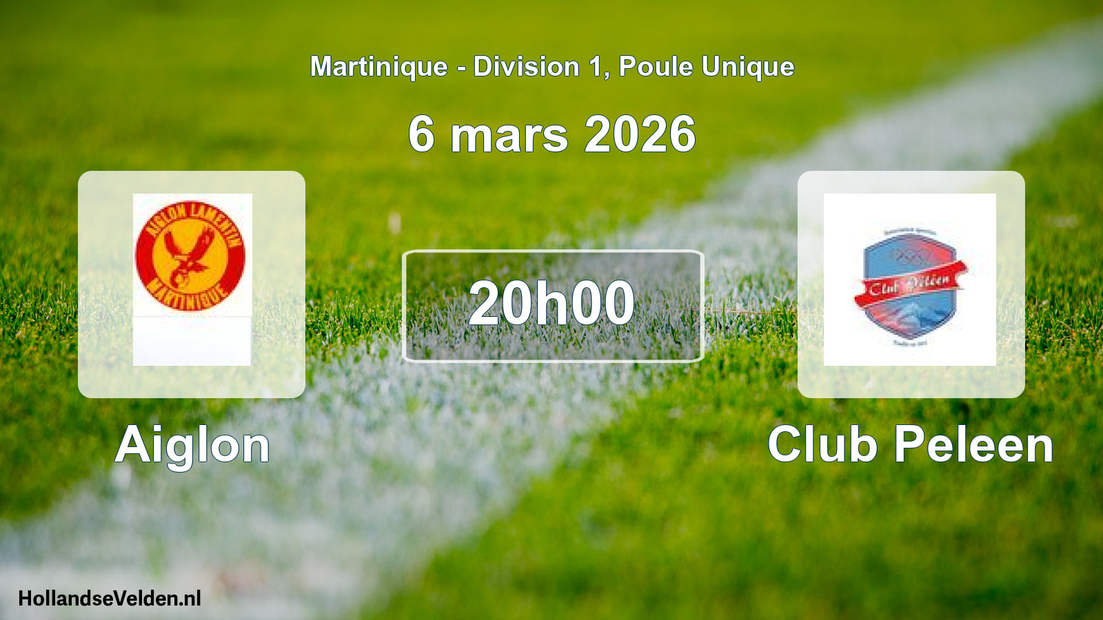 Geplande wedstrijd: Aiglon - Club Peleen (6 maart 2026)
