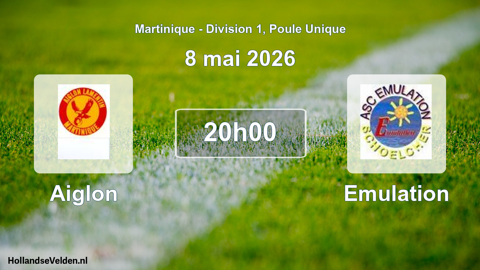 Scheduled Match: Aiglon - Emulation (8 May 2026)