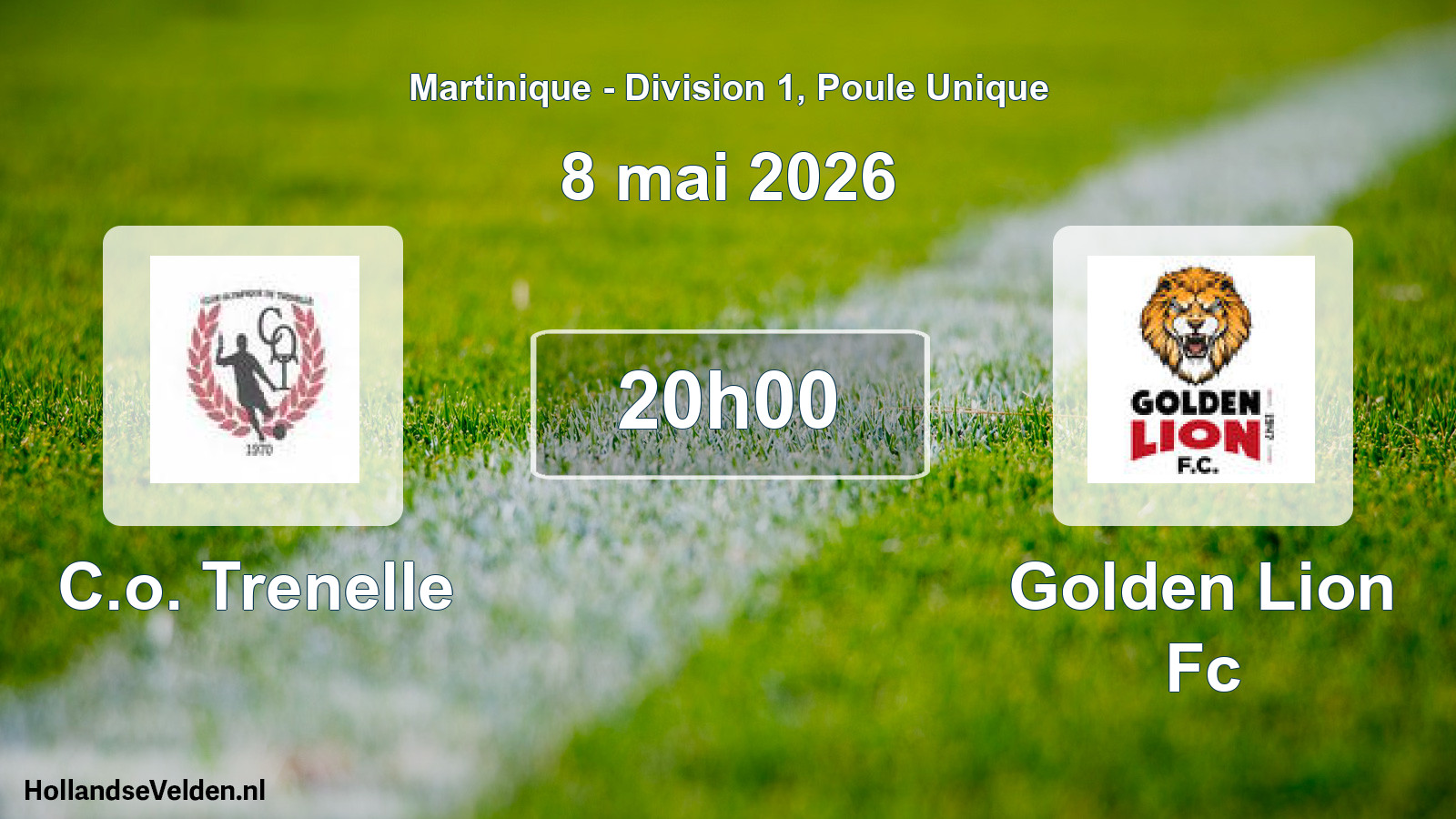 Match programmé: C.o. Trenelle - Golden Lion Fc (8 mai 2026)