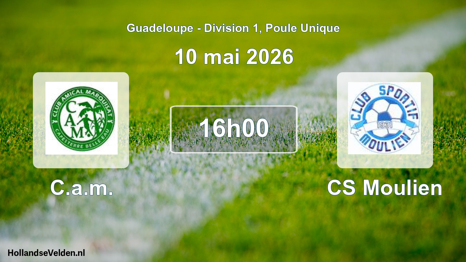 Scheduled Match: C.a.m. - CS Moulien (10 May 2026)