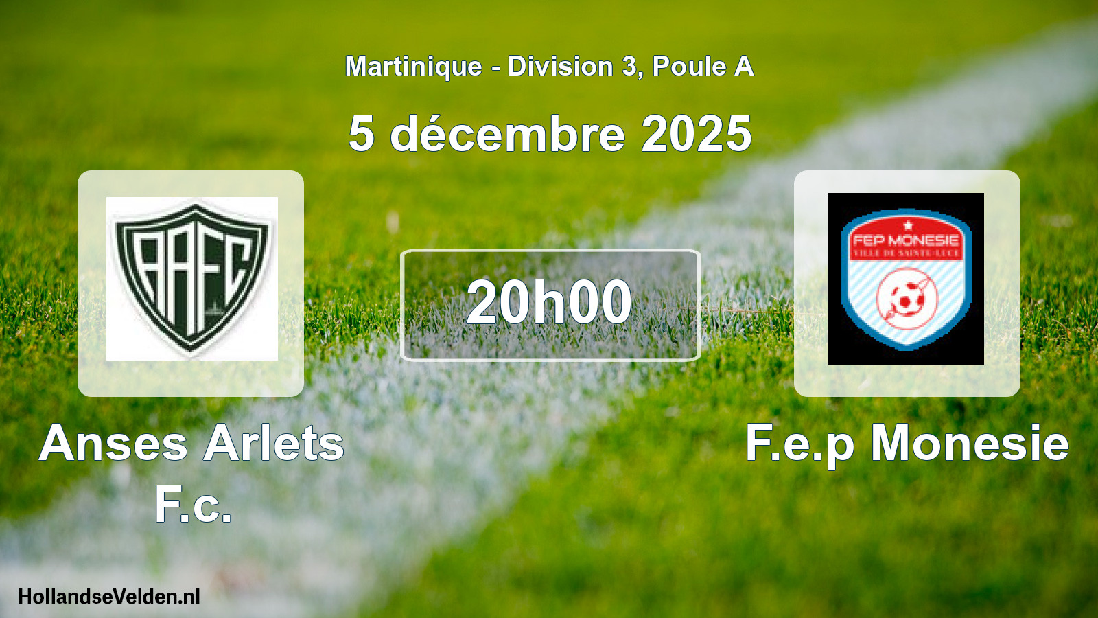 Scheduled Match: Anses Arlets F.c. - F.e.p Monesie (5 December 2025)