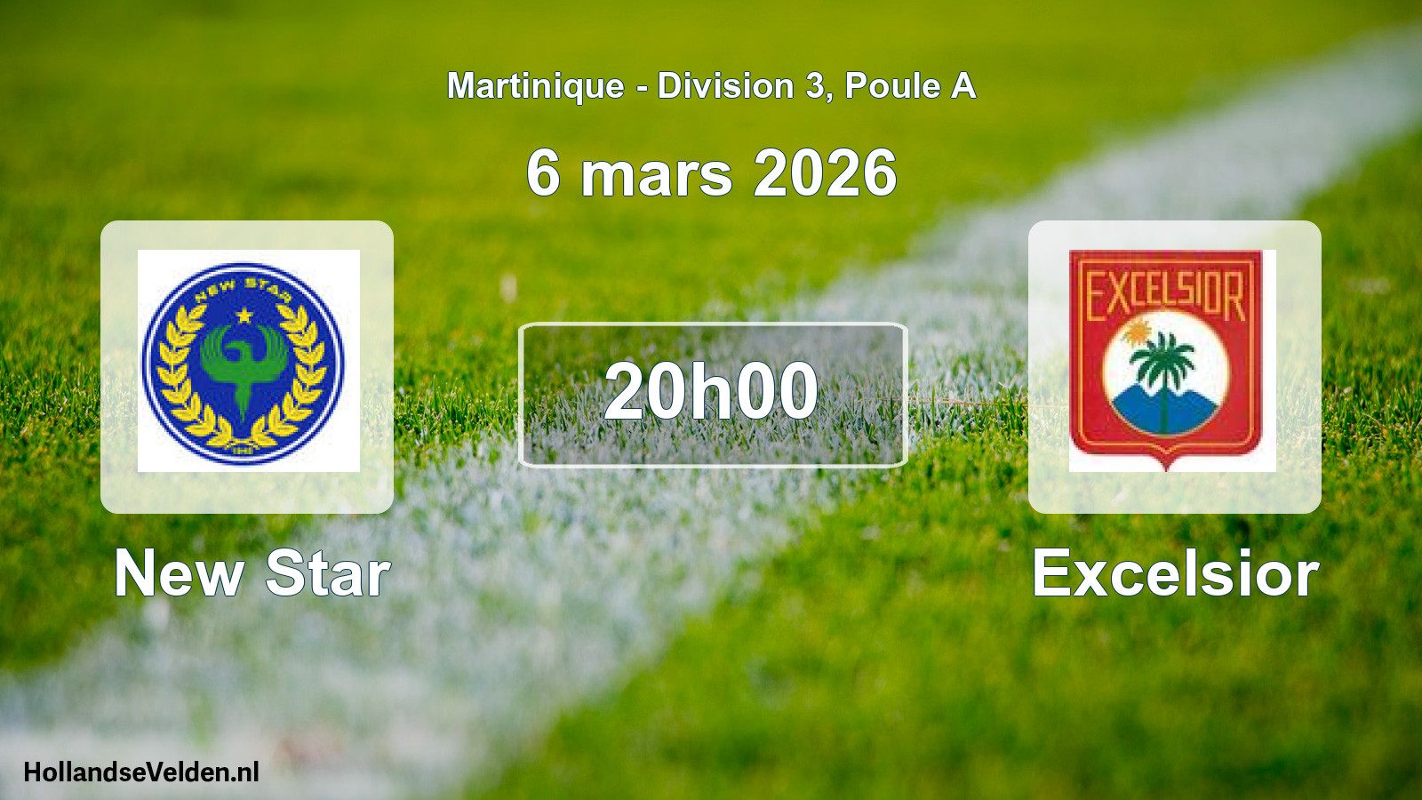 Match programmé: New Star - Excelsior (6 mars 2026)