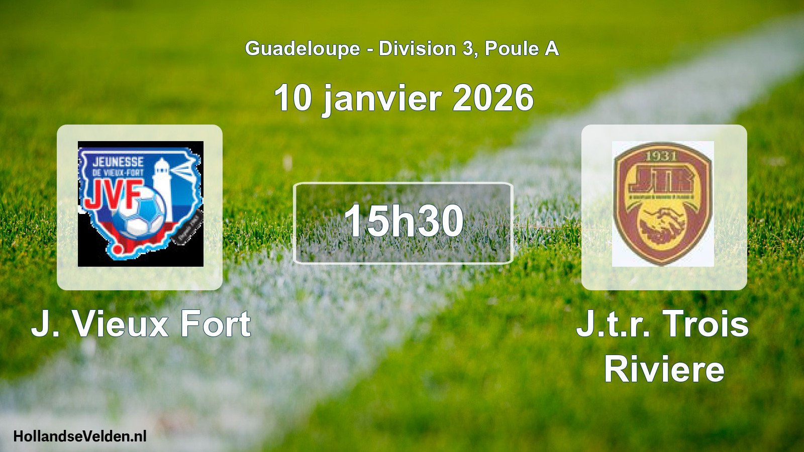 Scheduled Match: J. Vieux Fort - J.t.r. Trois Riviere (10 January 2026)