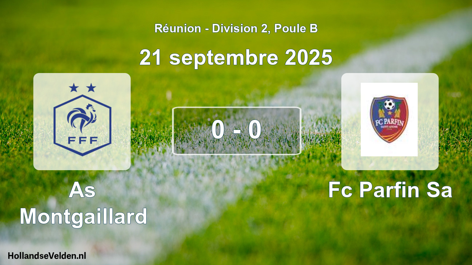 Gespeelde wedstrijd: As Montgaillard - Fc Parfin Sa 0 - 0 (21 september 2025)