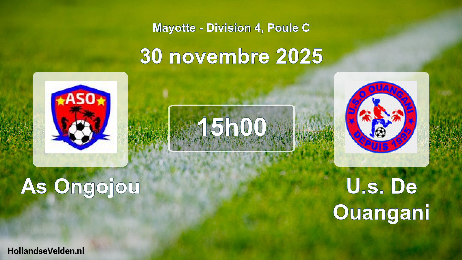 Scheduled Match: As Ongojou - U.s. De Ouangani (30 November 2025)