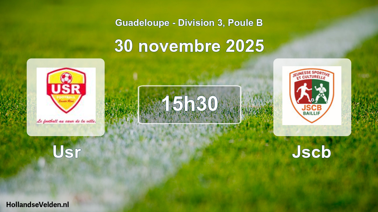 Scheduled Match: Usr - Jscb (30 November 2025)