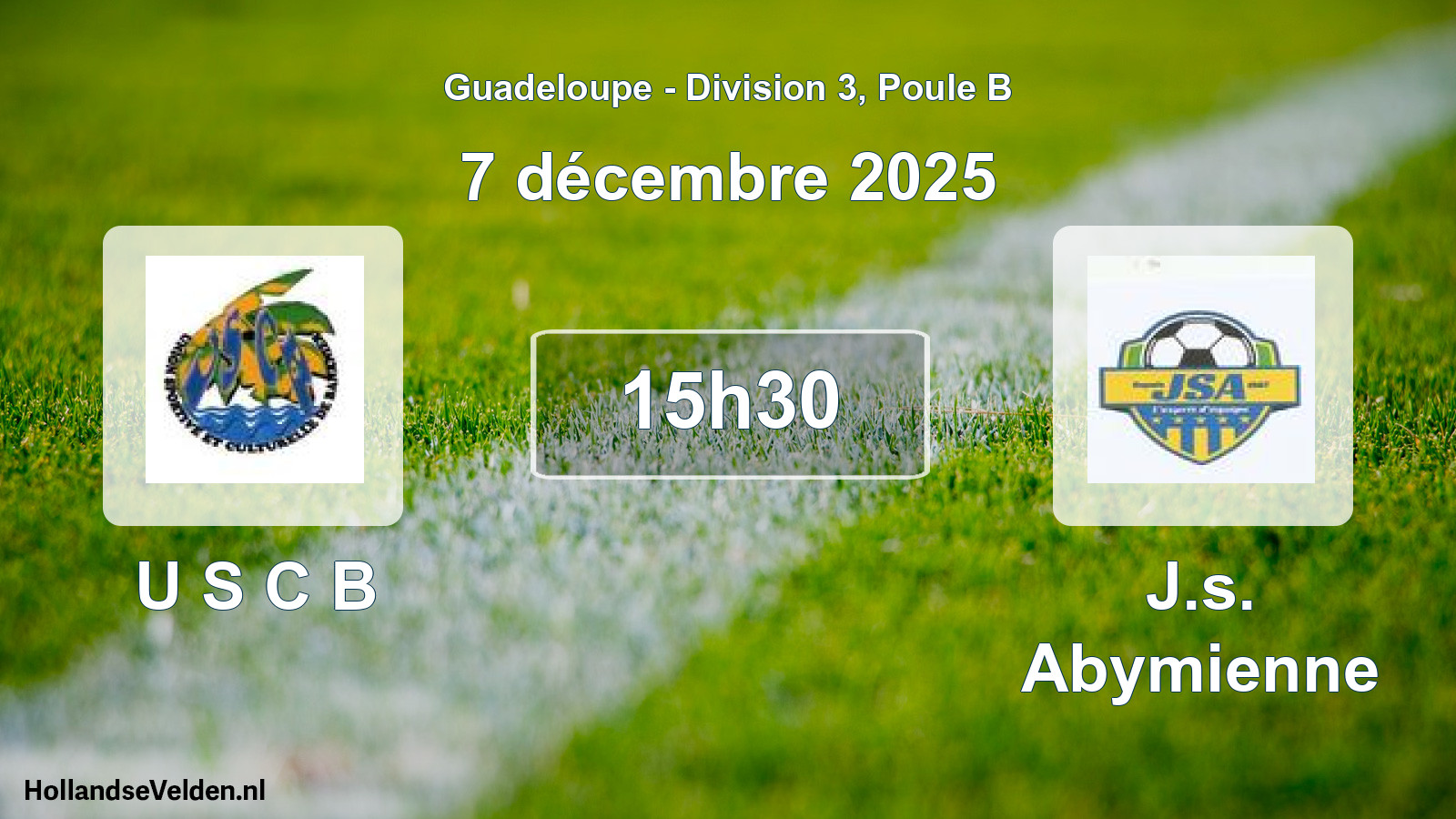Scheduled Match: U S C B - J.s. Abymienne (7 December 2025)