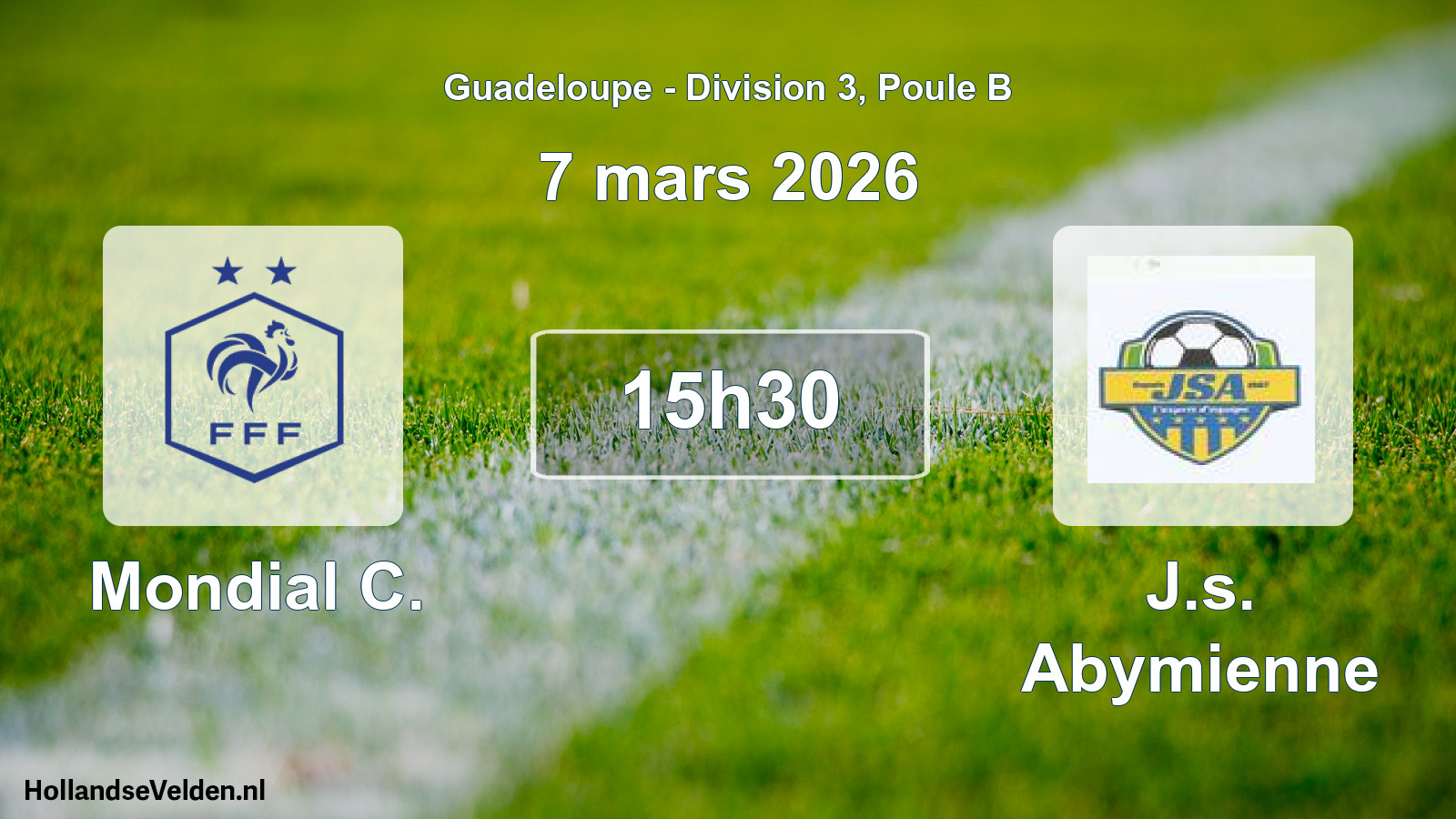 Scheduled Match: Mondial C. - J.s. Abymienne (7 March 2026)
