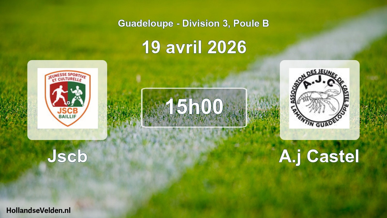 Match programmé: Jscb - A.j Castel (19 avril 2026)