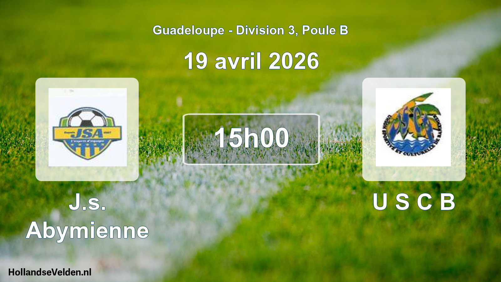 Match programmé: J.s. Abymienne - U S C B (19 avril 2026)