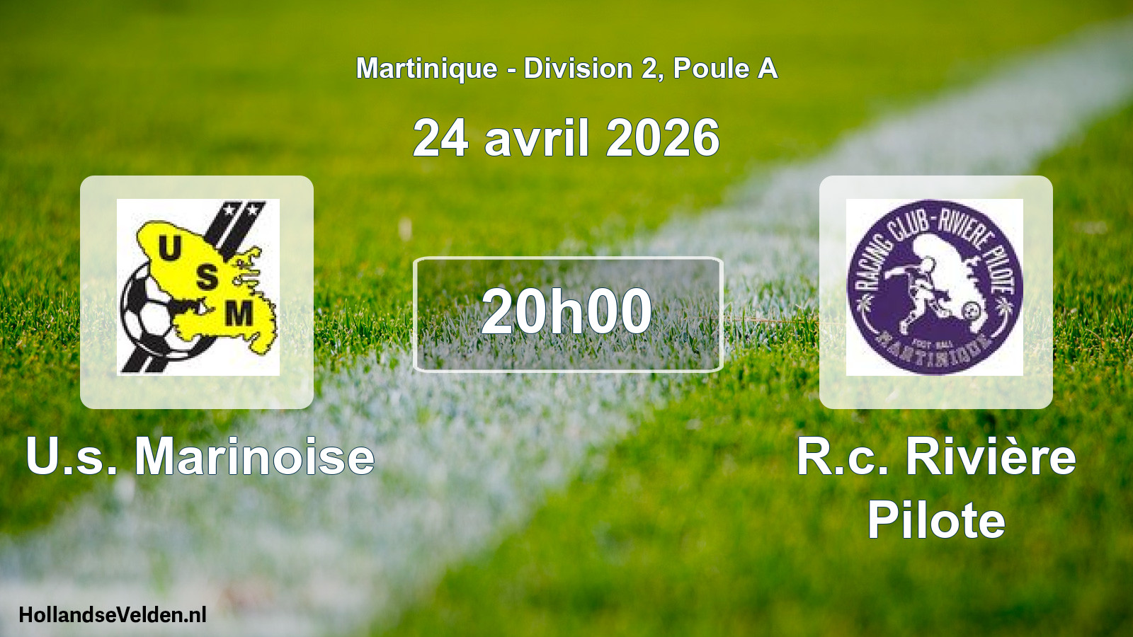Scheduled Match: U.s. Marinoise - R.c. Rivière Pilote (24 April 2026)