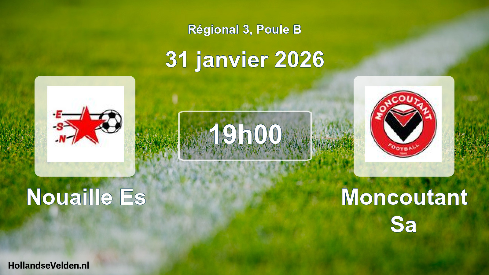 Match programmé: Nouaille Es - Moncoutant Sa (31 janvier 2026)