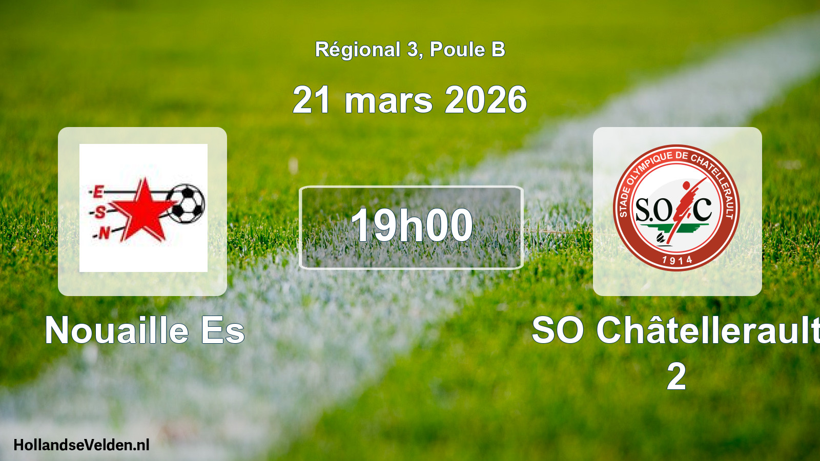 Scheduled Match: Nouaille Es - SO Châtellerault 2 (21 March 2026)