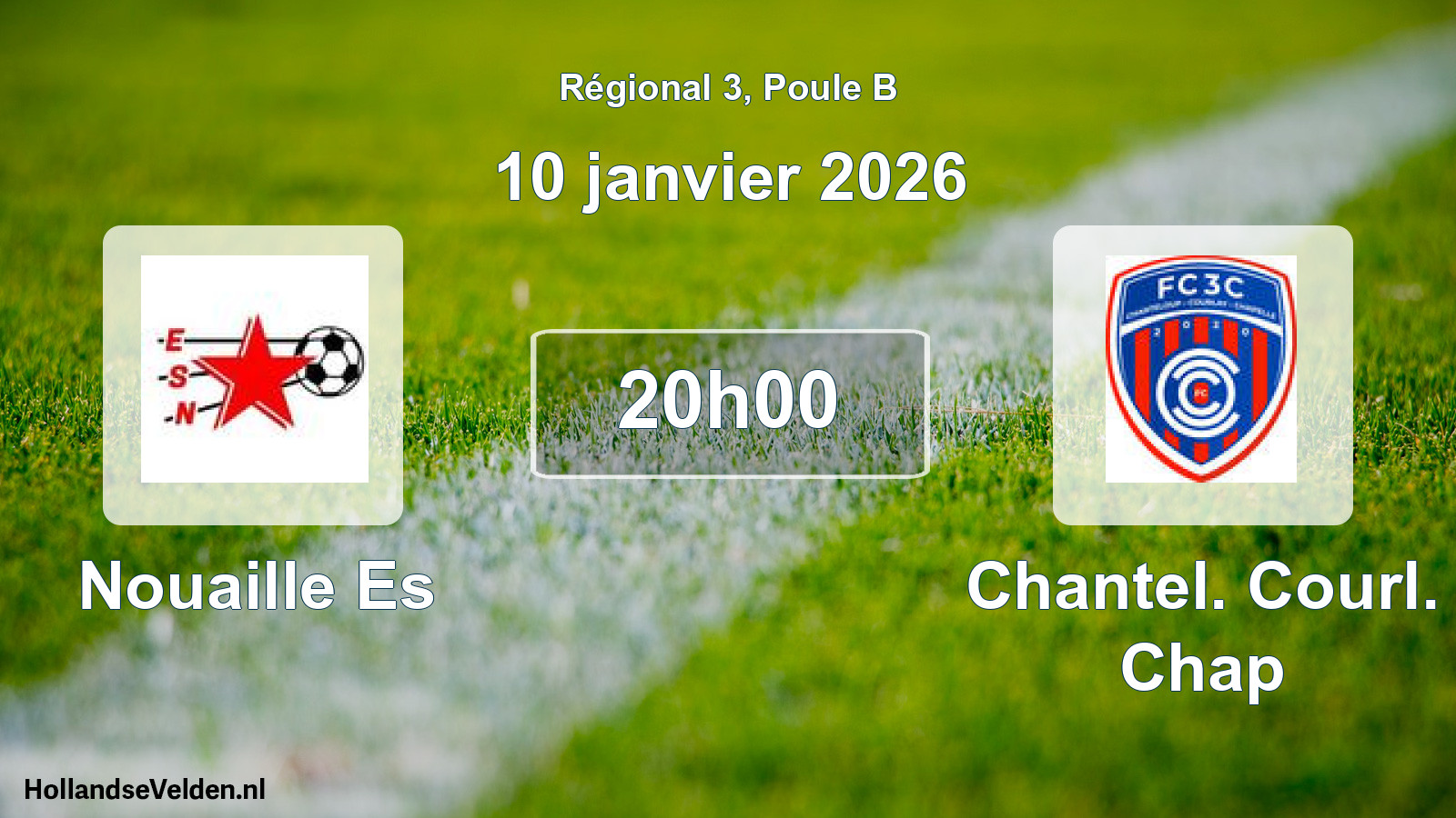 Scheduled Match: Nouaille Es - Chantel. Courl. Chap (10 January 2026)