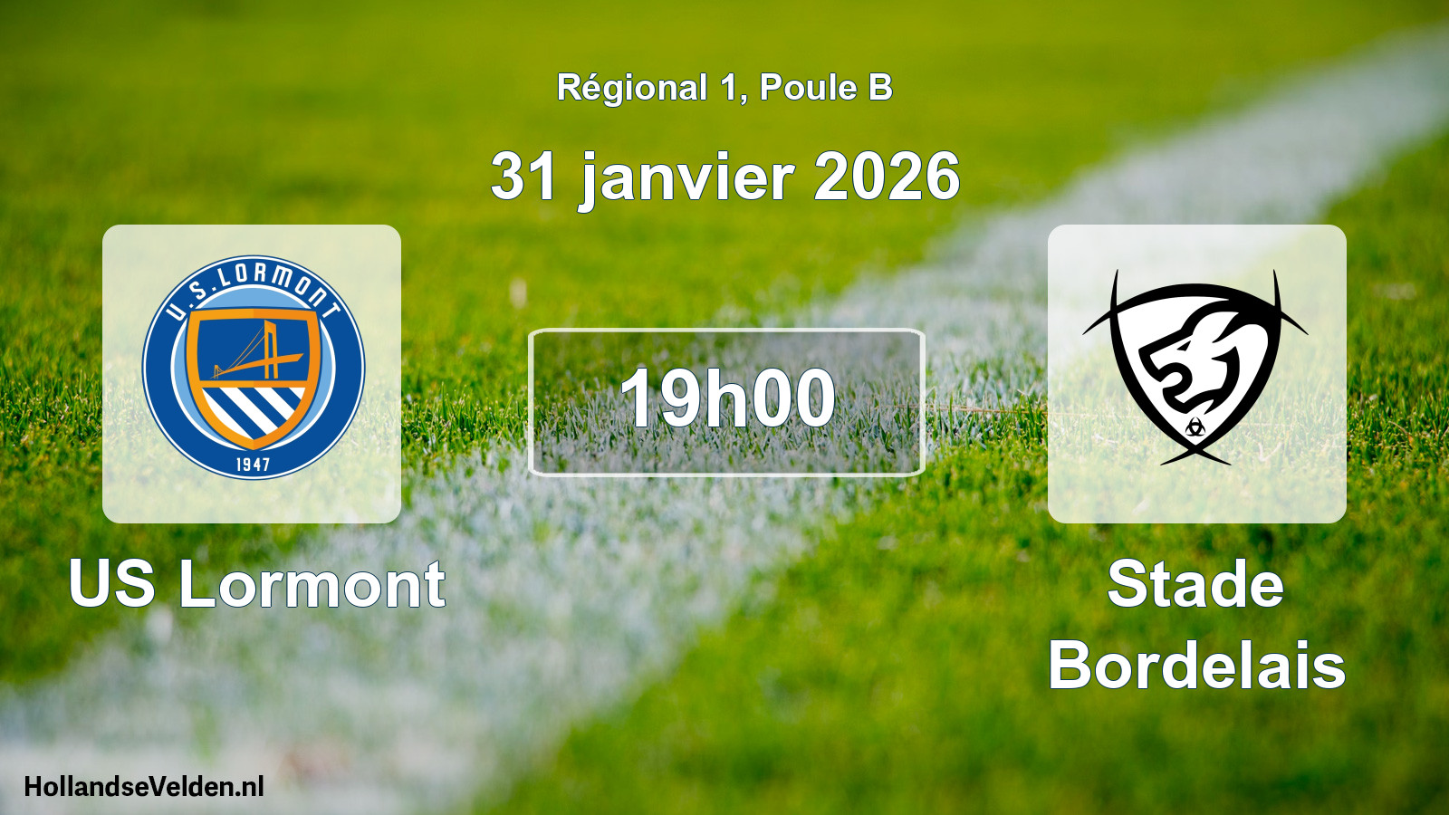 Scheduled Match: US Lormont - Stade Bordelais (31 January 2026)