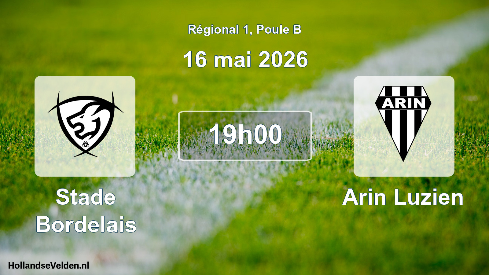 Scheduled Match: Stade Bordelais - Arin Luzien (16 May 2026)