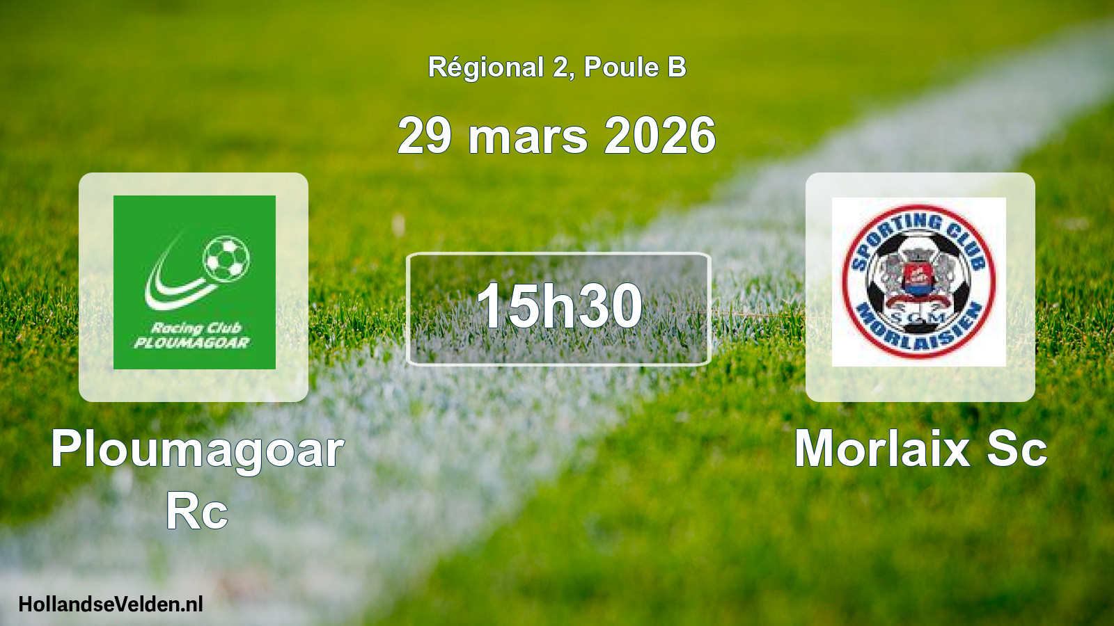 Scheduled Match: Ploumagoar Rc - Morlaix Sc (29 March 2026)