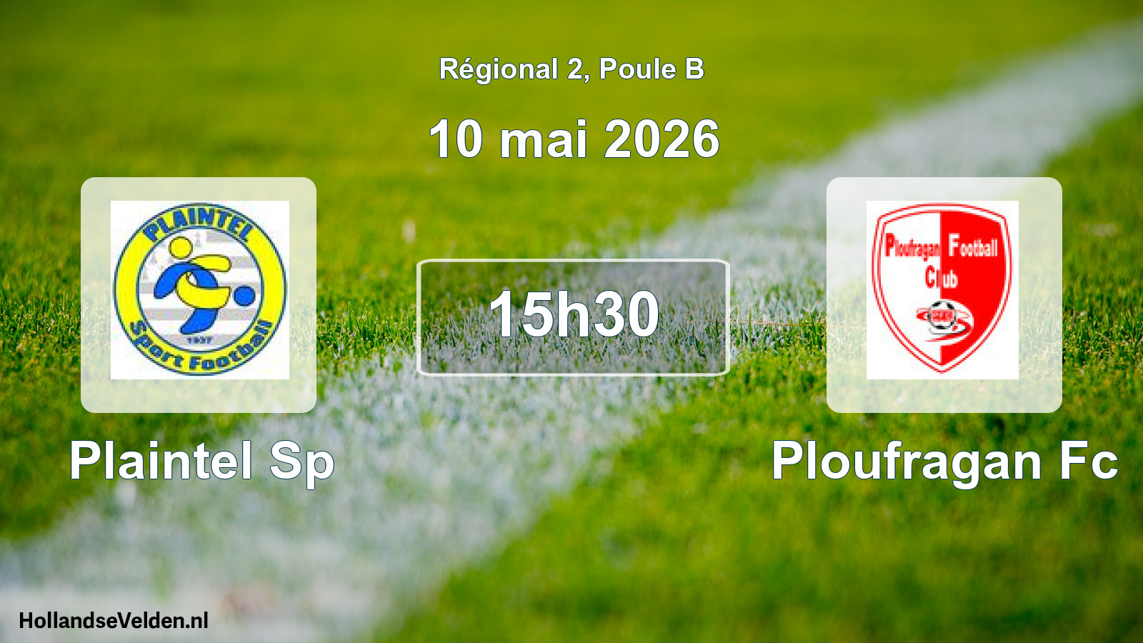 Geplande wedstrijd: Plaintel Sp - Ploufragan Fc (10 mai 2026)