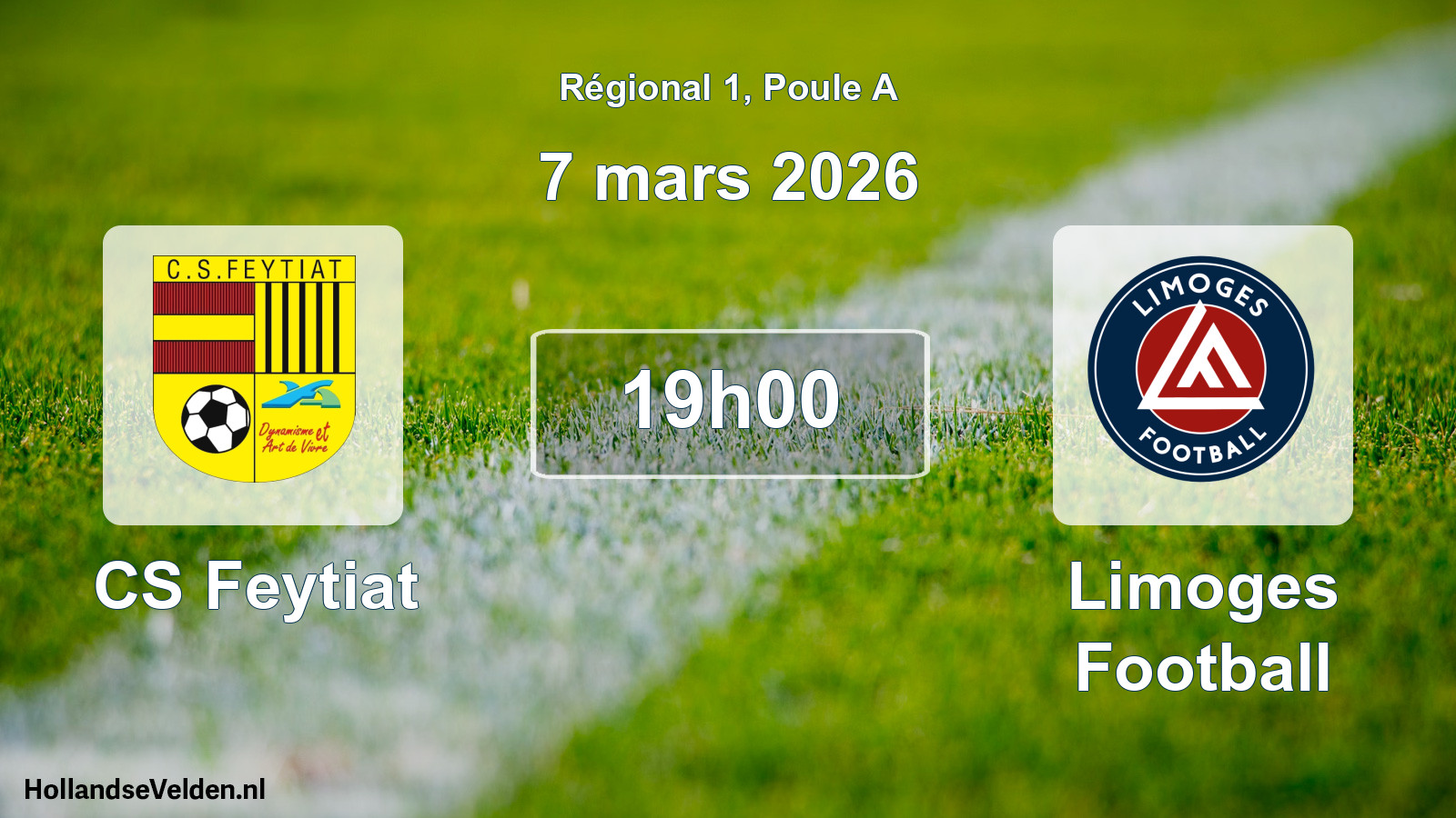 Scheduled Match: CS Feytiat - Limoges Football (7 March 2026)