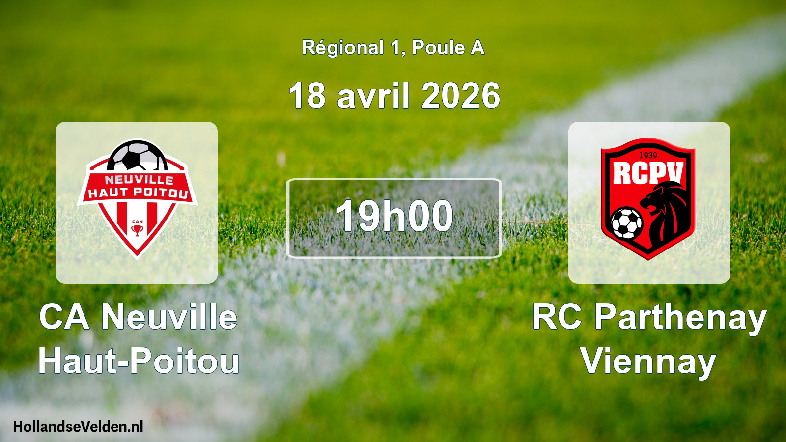 Scheduled Match: CA Neuville Haut-Poitou - RC Parthenay Viennay (18 April 2026)