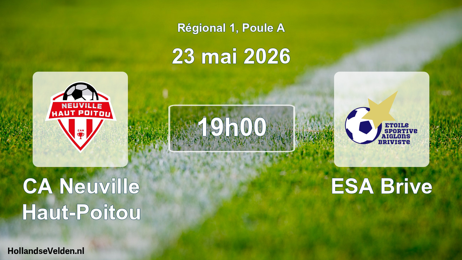 Scheduled Match: CA Neuville Haut-Poitou - ESA Brive (23 May 2026)