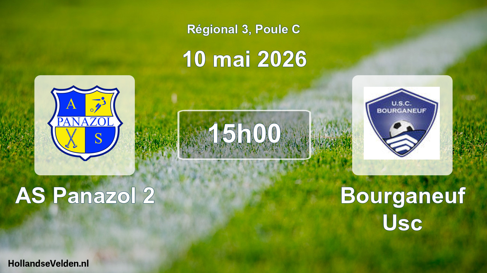 Match programmé: AS Panazol 2 - Bourganeuf Usc (10 mai 2026)