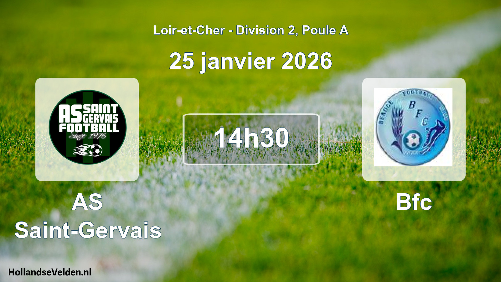 Scheduled Match: AS Saint-Gervais - Bfc (25 January 2026)