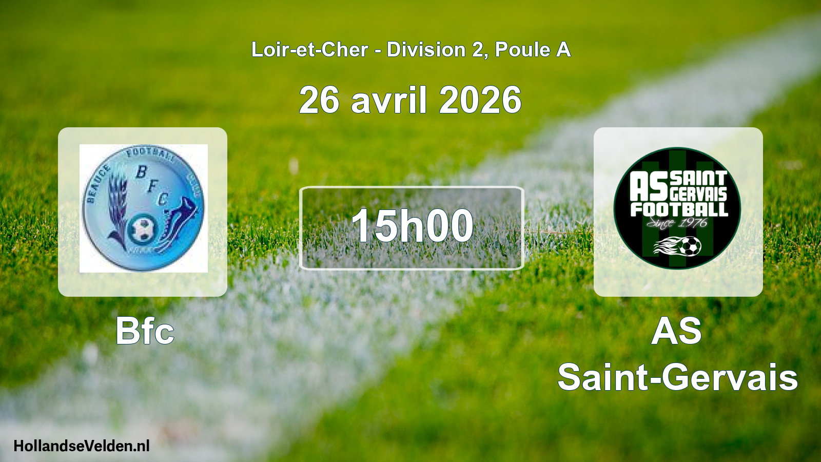 Scheduled Match: Bfc - AS Saint-Gervais (26 April 2026)