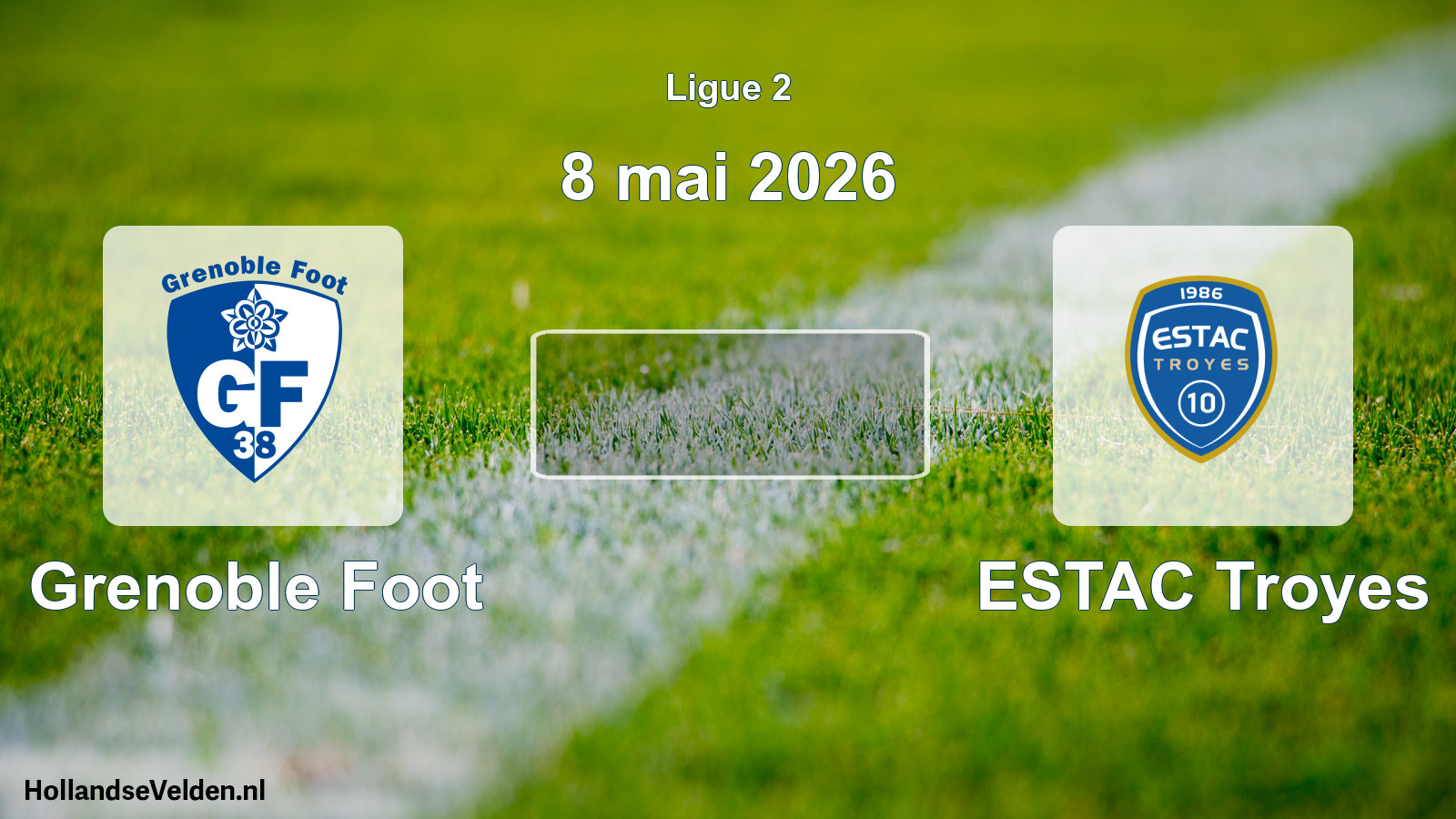 Match programmé: Grenoble Foot - ESTAC Troyes (8 mai 2026)