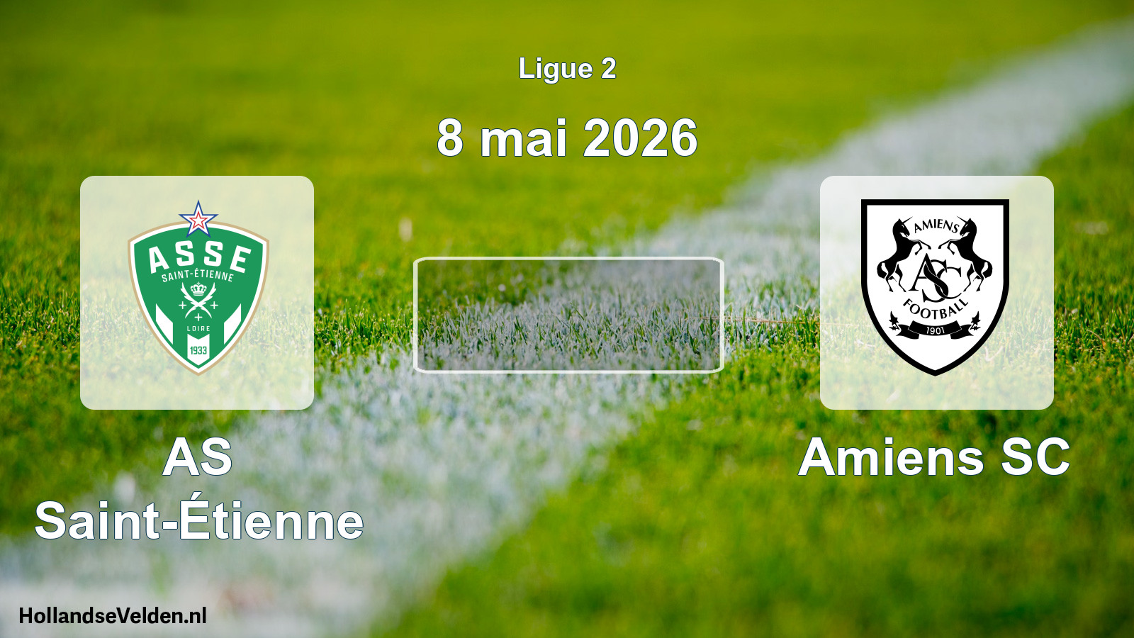 Geplande wedstrijd: AS Saint-Étienne - Amiens SC (8 mei 2026)