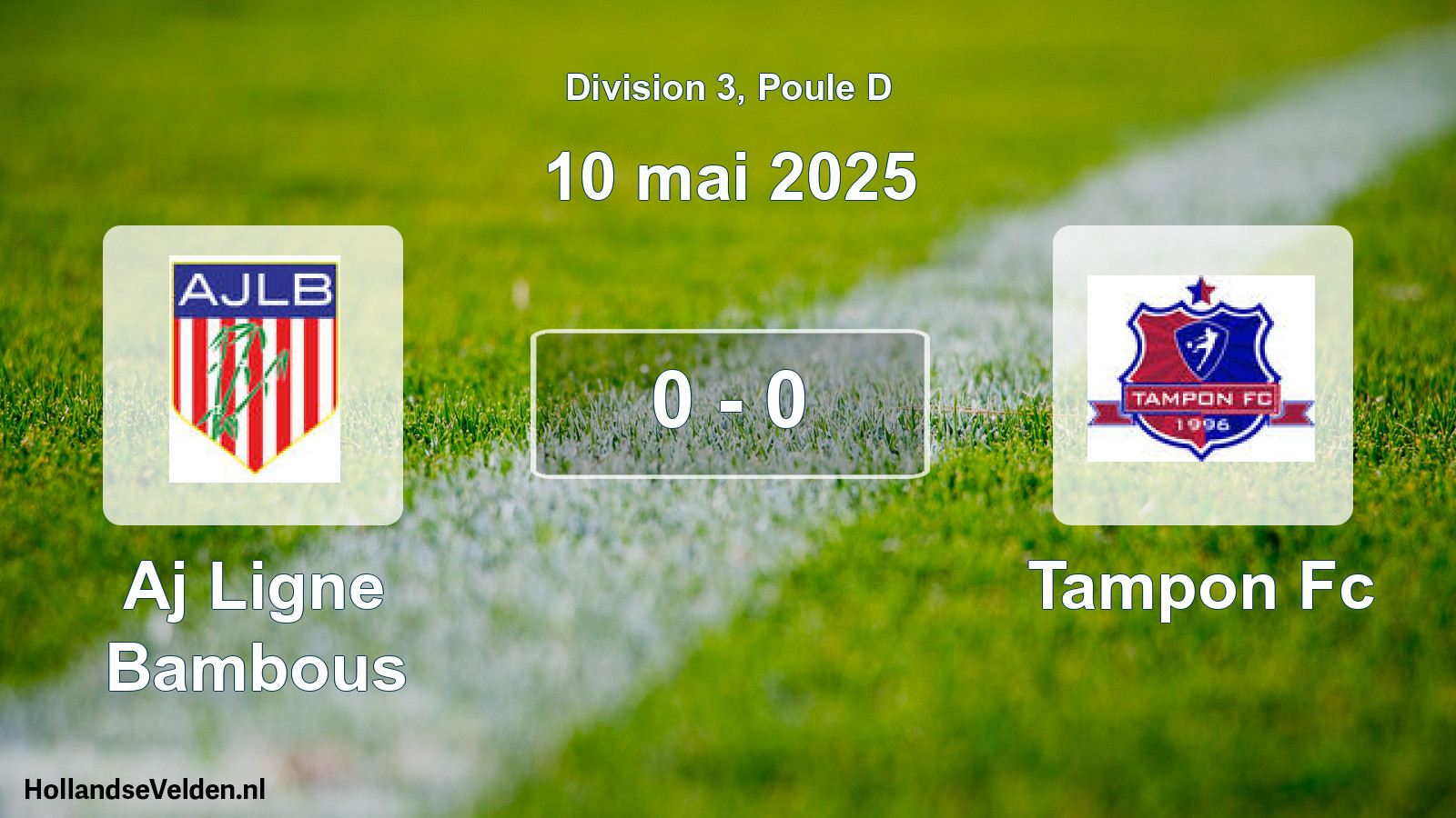 Match joué: Aj Ligne Bambous - Tampon Fc 0 - 0 (10 mai 2025)