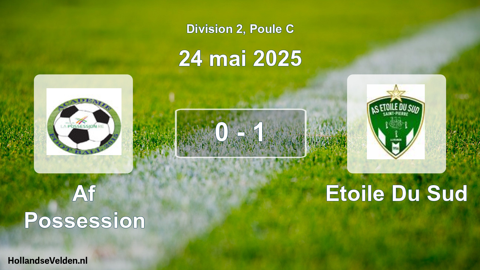 Total number of matches played: Af Possession - Etoile Du Sud 0 - 1 (24 May 2025)