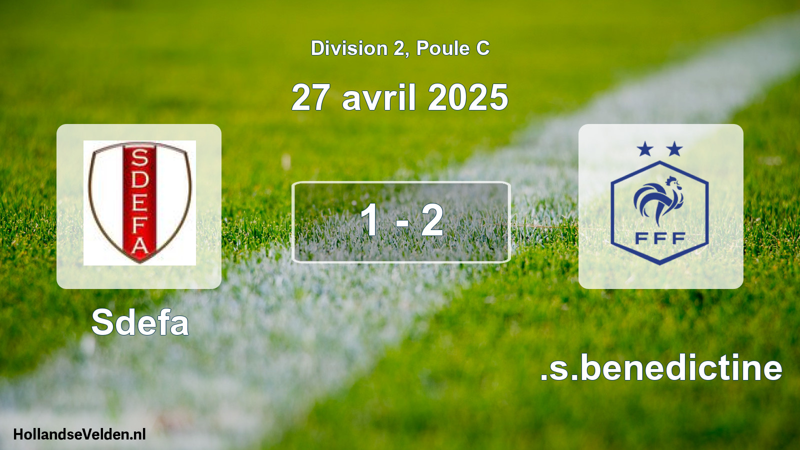 Total number of matches played: Sdefa - U.s.benedictine 1 - 2 (27 April 2025)