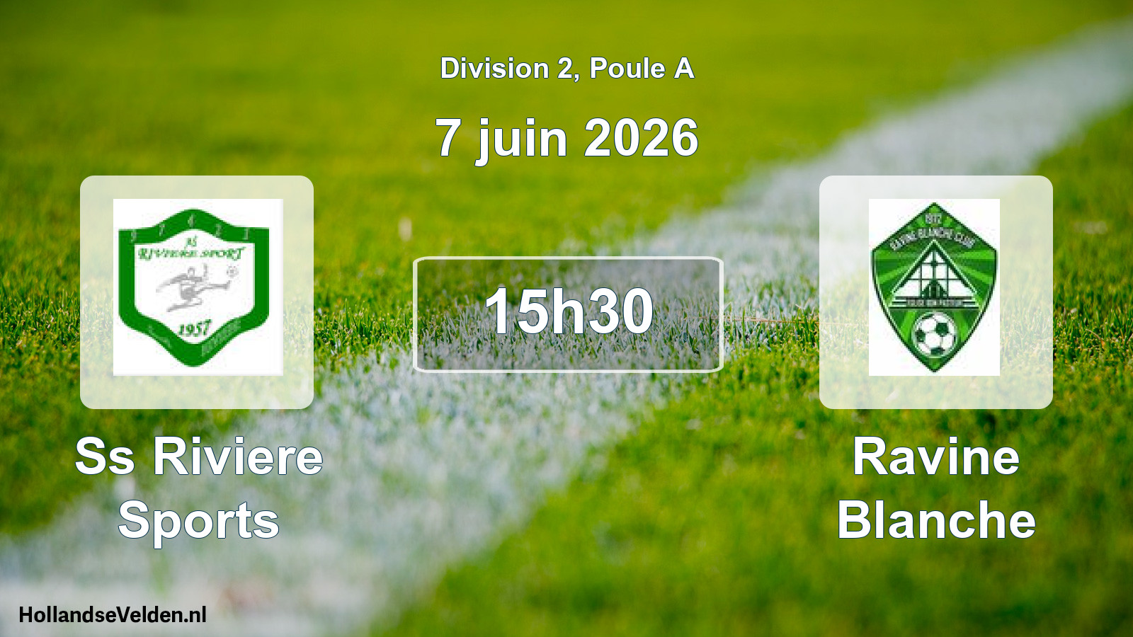 Scheduled Match: Ss Riviere Sports - Ravine Blanche (7 June 2026)