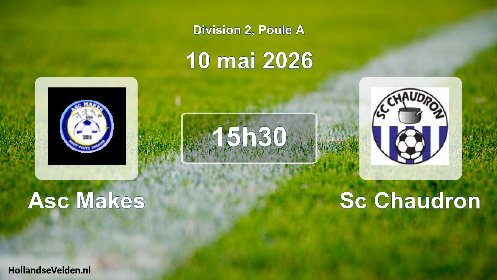 Scheduled Match: Asc Makes - Sc Chaudron (10 May 2026)