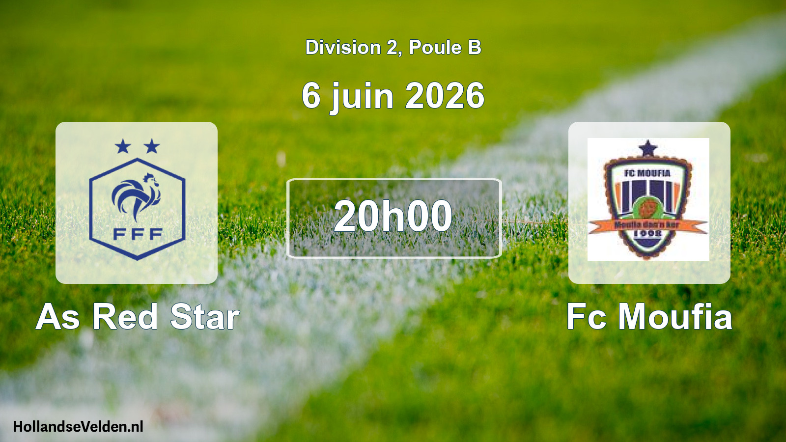 Scheduled Match: As Red Star - Fc Moufia (6 June 2026)