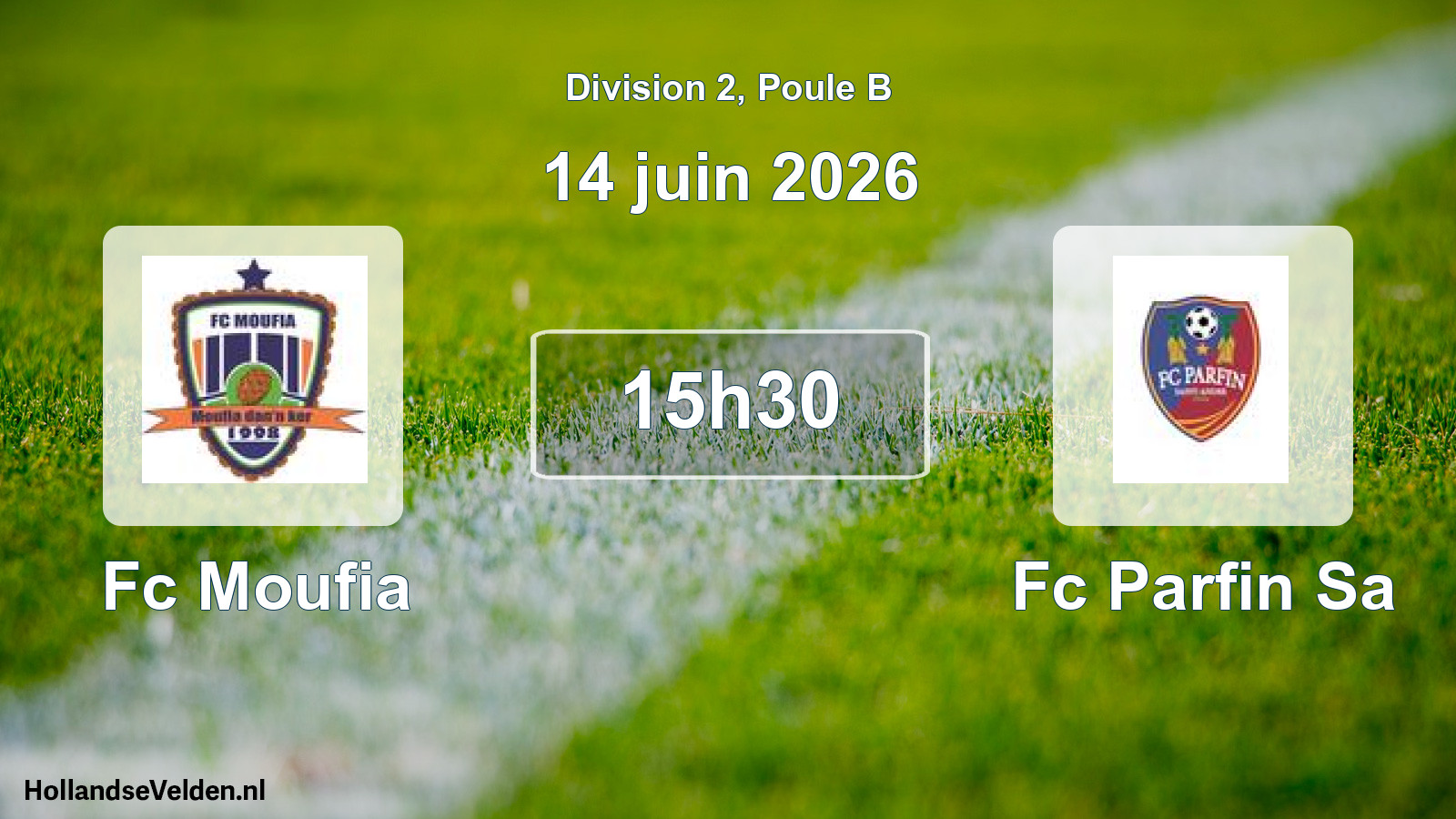Scheduled Match: Fc Moufia - Fc Parfin Sa (14 June 2026)
